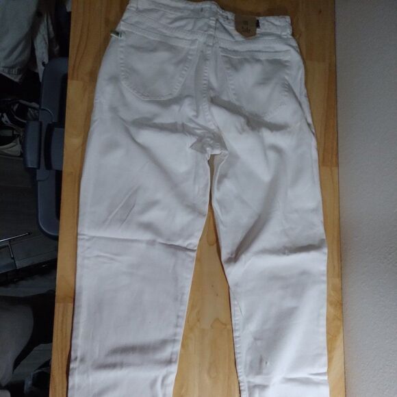 Vintage Pulp White Denim High Waist Jeans - Picture 6 of 10